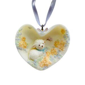 Hallmark Keepsake Promise of Easter Series Ornament 1992 Vintage w/ Box Lamb